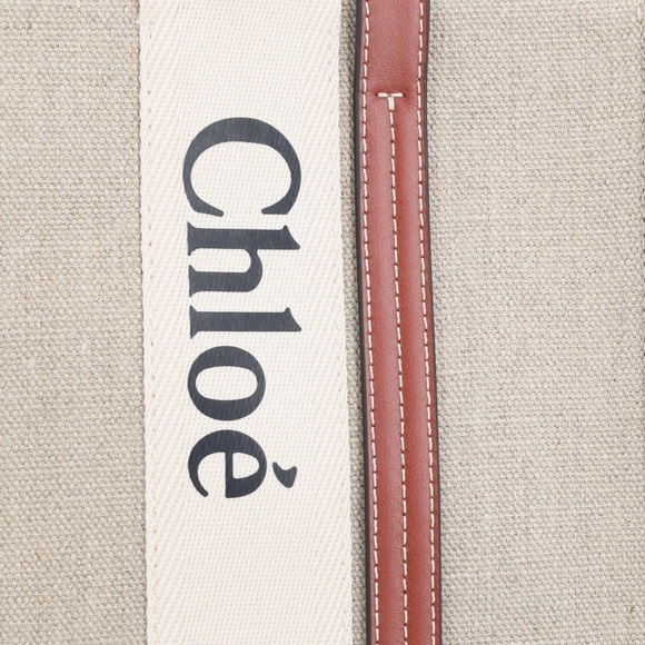NWT Chloé Medium Woody Tote Bag - Picture 4 of 6